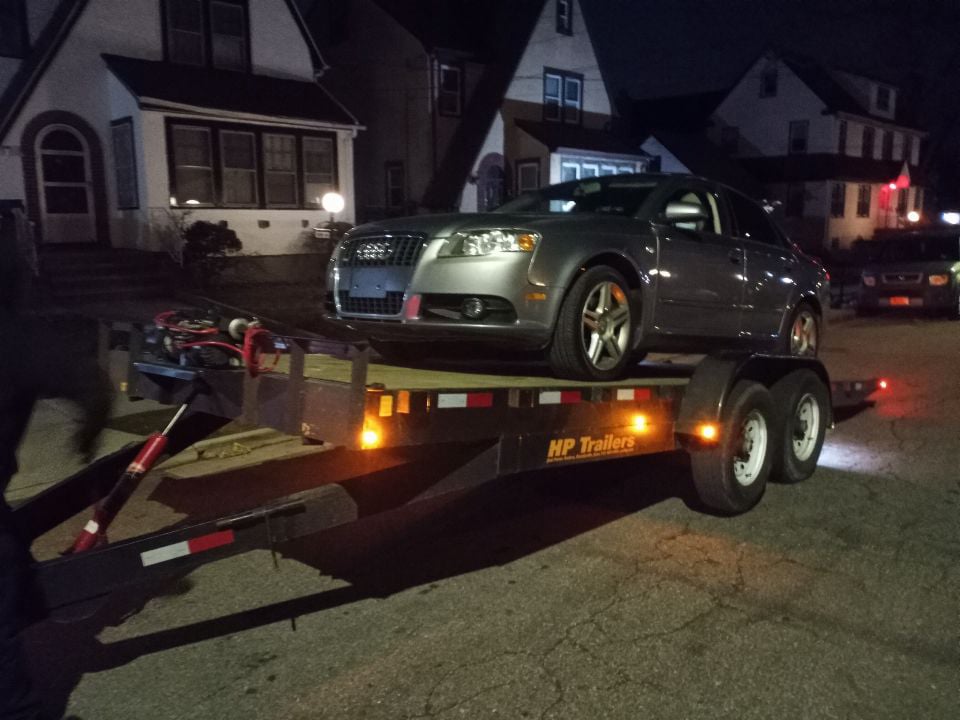 20x7 Tilt Flatbed Trailer by Trailer Me Somewhere