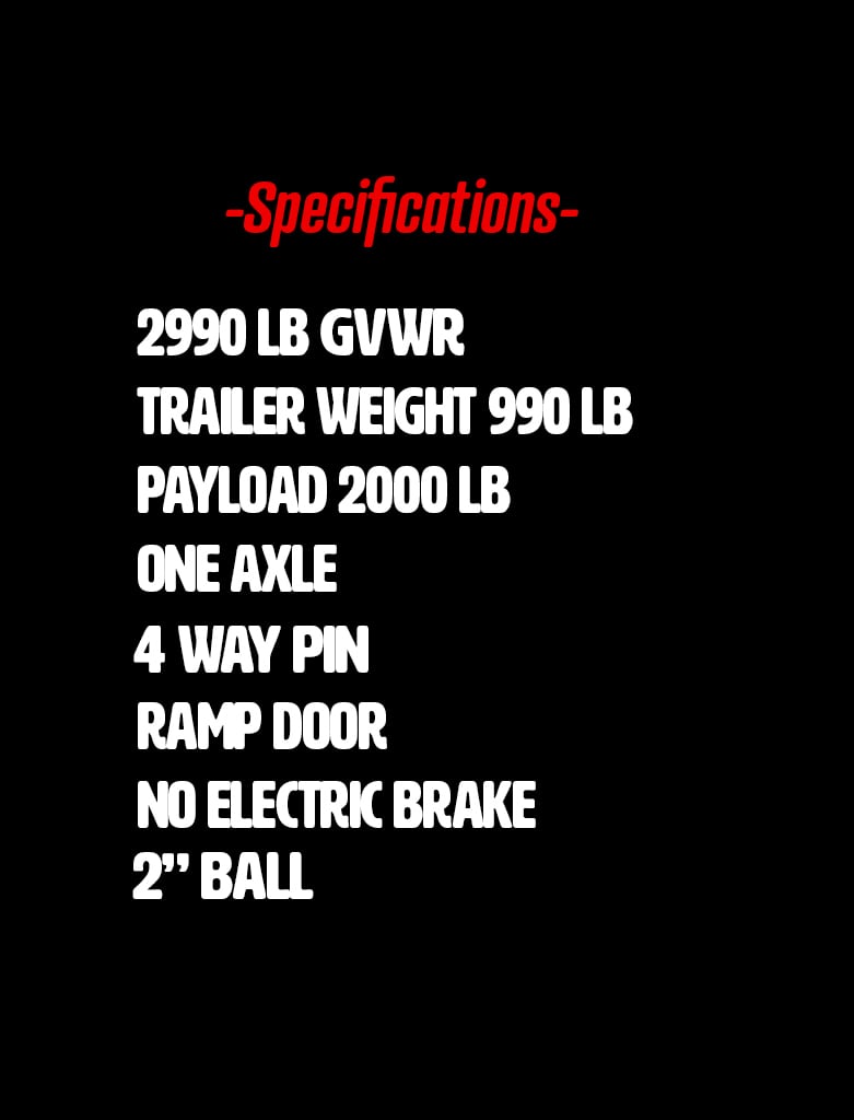 5x10 Enclosed Trailer by Trailer Me Somewhere