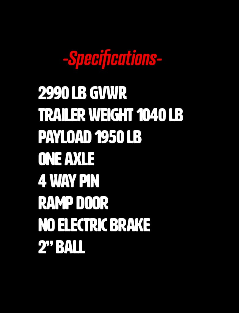 6x12 Enclosed Trailer by Trailer Me Somewhere