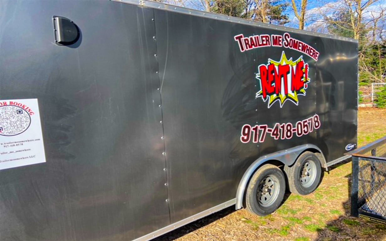 8x16 Enclosed Trailer by Trailer Me Somewhere