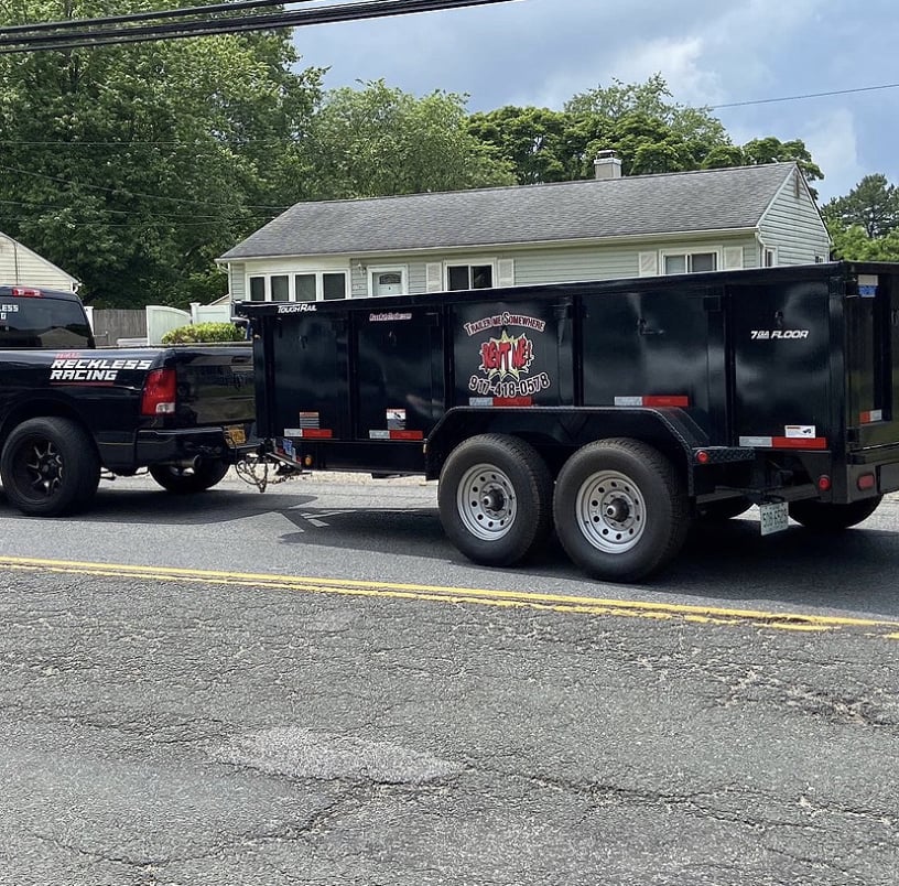 7x14 Dumpster by Trailer Me Somewhere