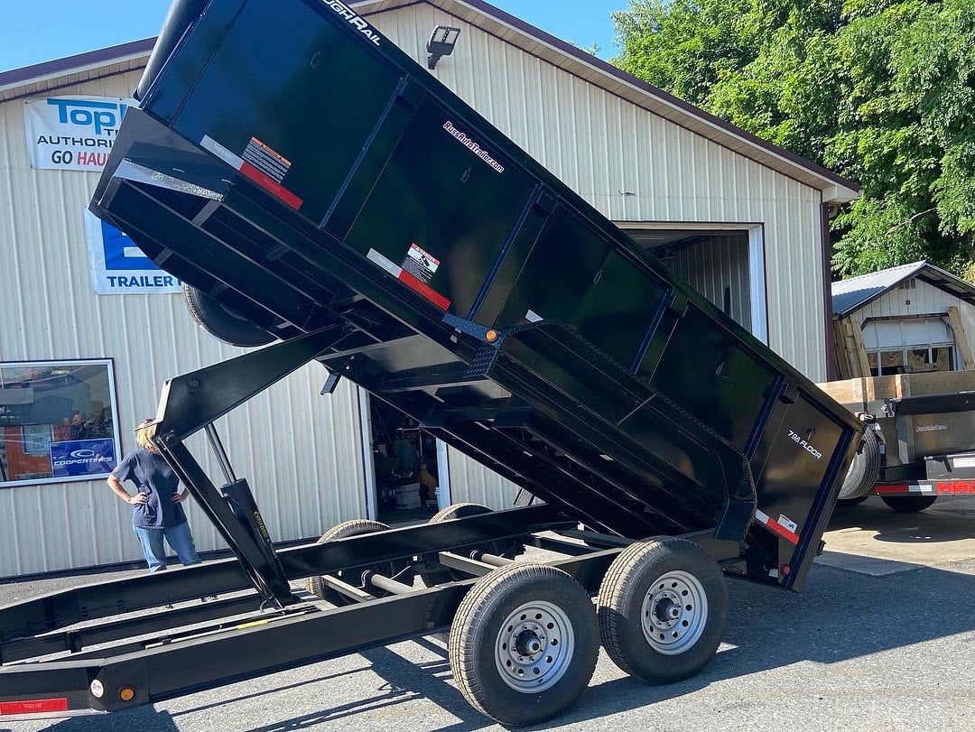 7x14 Dumpster by Trailer Me Somewhere