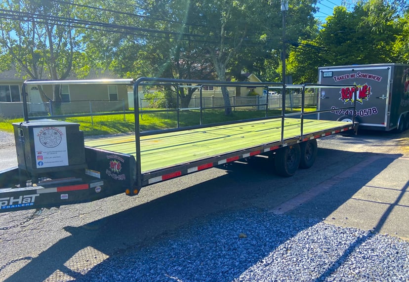 Parade float trailer