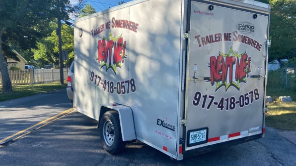 6x12 Enclosed Trailer by Trailer Me Somewhere