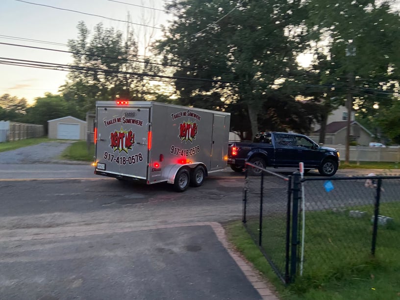 7x14 Enclosed Trailer by Trailer Me Somewhere